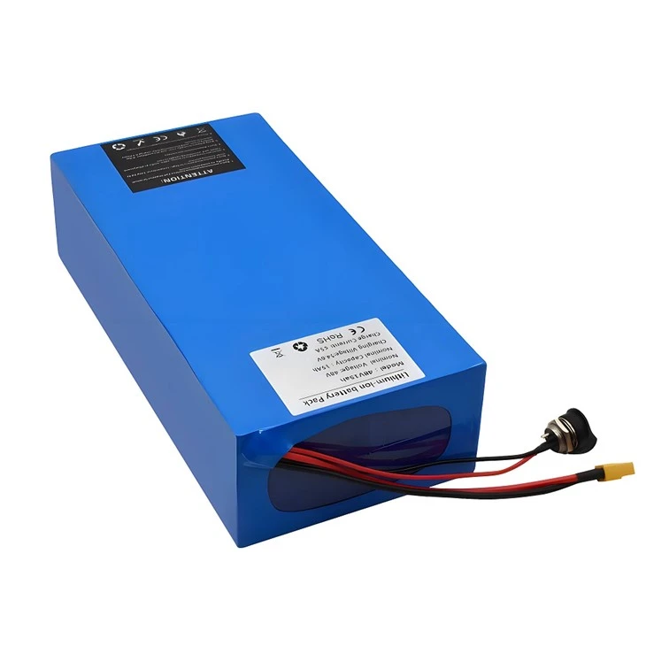 750w 1000w 2000w Ebike için Özelleştirilmiş Ebike Pil Paketi 48V 52V 60V