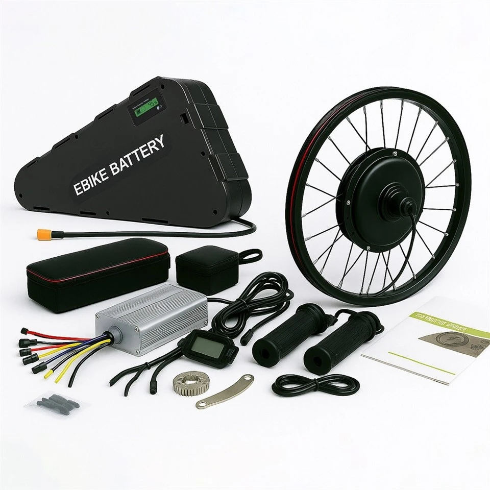 48V 1000W Arka Tekerlek Elektrikli Bisiklet DC Motor Kiti